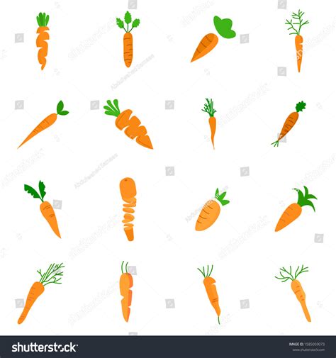 Vector Illustration Seamless Texture Caroteseamless Carrot Stock Vector ...