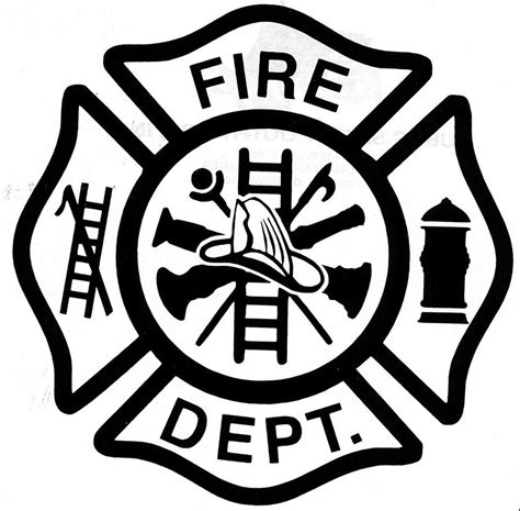 Fire Department Maltese Cross - ClipArt Best