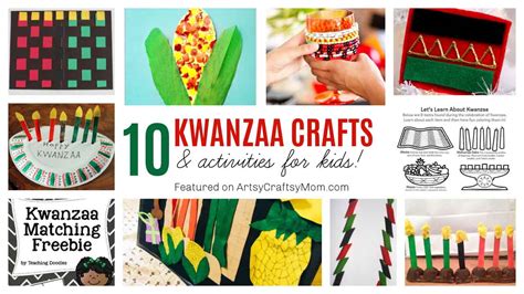 10 Kwanzaa Crafts and Activities for Kids - Artsy Craftsy Mom