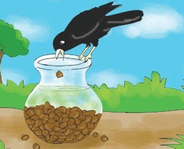 Cool Easy Thirsty Crow Drawing Images - clickandno4