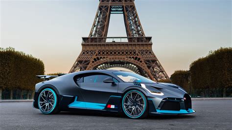 Download Supercar Black Car Car Bugatti Vehicle Bugatti Divo HD Wallpaper