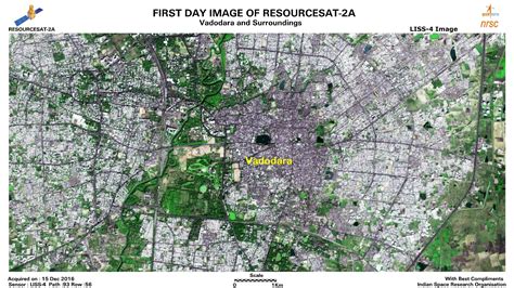 Isro releases images of Vadodara, other places captured by onboard ...