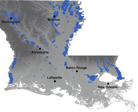 2 Louisiana flooding in March 2016. (Flood map from Fig. 1.1 ...