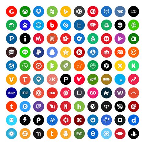 round social media icons png 10 free Cliparts | Download images on ...