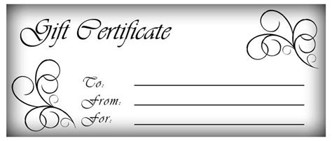 click here for full size printable gift certificate | Gift Certificate ...