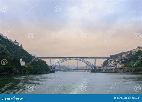 Bridge that Overlooks the Beautiful Douro River Stock Photo - Image of ...