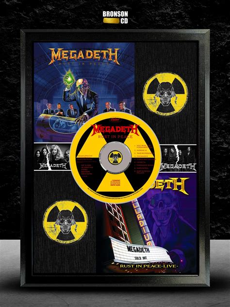 Poster Framed Megadeth rust in Peace - Etsy