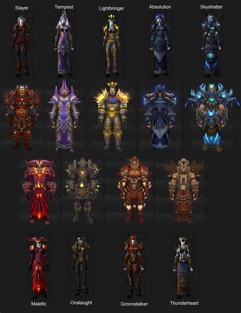 Tier 20 and Tier 6 side-by-side #worldofwarcraft #blizzard #Hearthstone ...