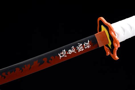 Demon Slayer Kimetsu no Yaiba Kyojuro Rengoku Nichirin Sword Standard ...