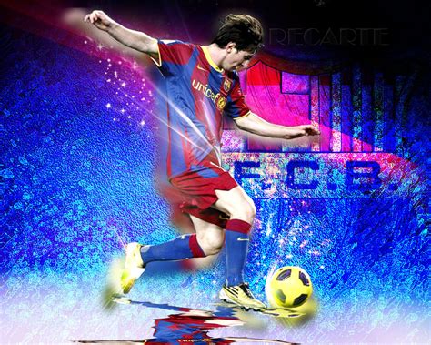 Lionel Messi FC Barcelona achtergrond - Lionel Andres Messi achtergrond ...