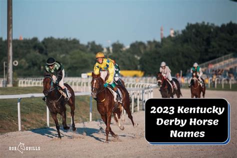 2023 Kentucky Derby: Meet the Horses & Their Unique Names!