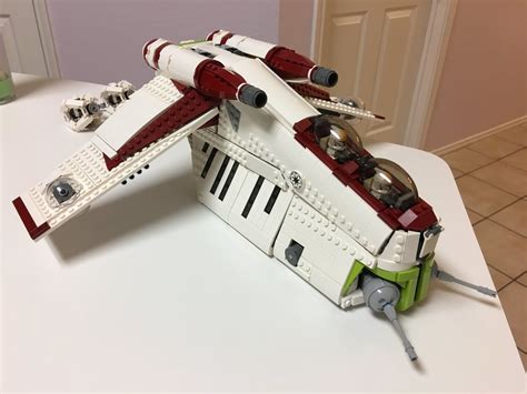 For the Republic! My first Lego Republic Gunship (Design from ...