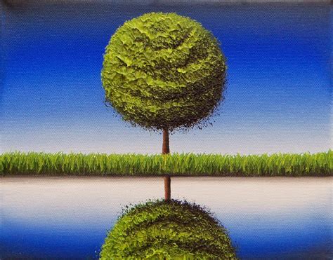 Bing Art by Rachel Bingaman: Green Tree Artwork, Contemporary Art ...