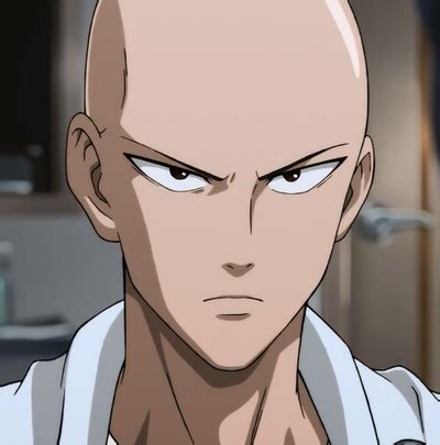 Saitama • One Punch Man • Absolute Anime