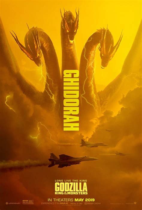 Godzilla King of the Monsters new posters unveil Rodan, Mothra and ...