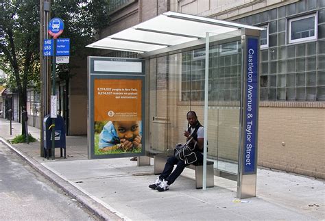 City Bus Stop Shelter