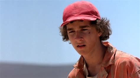 You see that guy right there? That's Shia LaBeouf he acts as Stanley ...