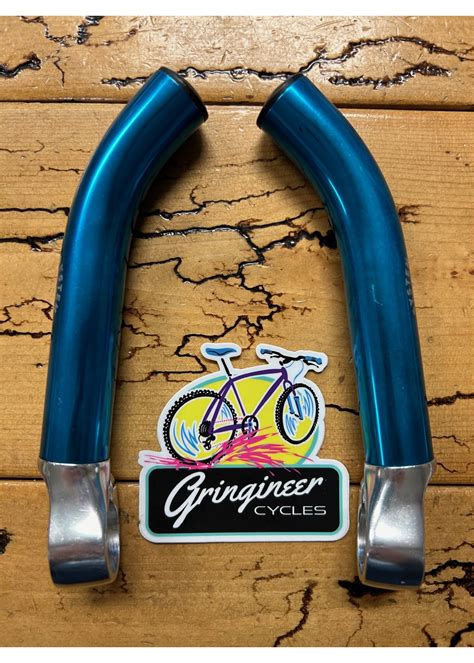 Trek System 1 Turquoise Bar Ends - Gringineer Cycles