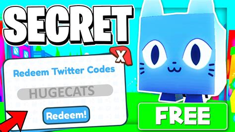 ALL NEW SECRET *HUGE CAT* Codes in PET SIMULATOR X?! 7 NEW CODES ...