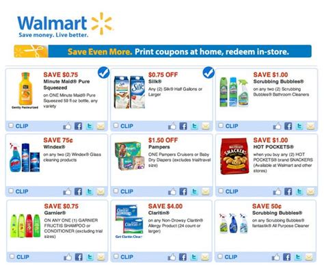 Walmart printable coupons | Walmart coupon, Free printable coupons ...