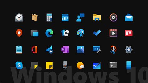 Windows Customs: Iconic Icons - Windows 10 X