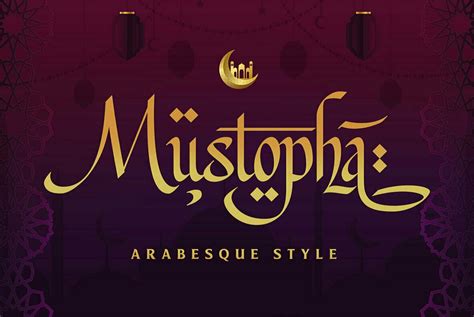 Mustopha Font - YouWorkForThem | Arabic font, Free fonts download ...