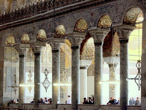 Hagia Sophia byzantine church | granite corinthian columns S… | Flickr