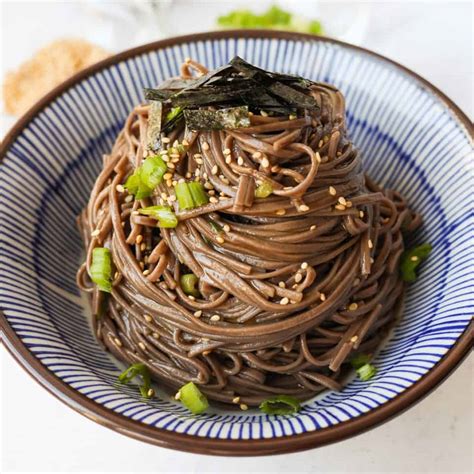 10-minute Easy Sesame Soba Noodles - Christie at Home