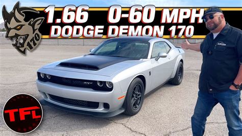 HANDS ON: The 1,025-Horsepower Dodge SRT Demon 170 Is The Most ...