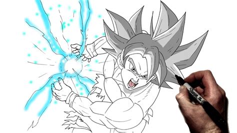 How To Draw Goku Mui Kamehameha Step By Step Dragon B - vrogue.co