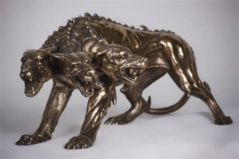 Cerberus Figurine Statue | Cerberus, Statue, Animal symbolism