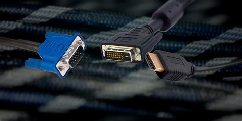 Video Cable Types Explained: Differences Between VGA, DVI, and HDMI Ports