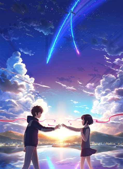 Film Manga, Film Anime, Mitsuha And Taki, Kimi No Na Wa Wallpaper, Your ...