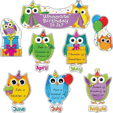 Birthday Bulletin Board Printables