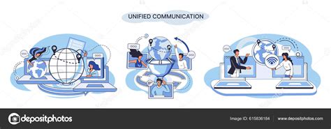 Unified Communication Metaphor Social Media Creative Idea Online Social ...