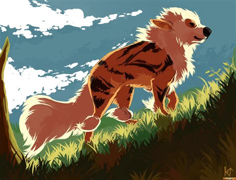 Featured Arcanine Fan Art by Susiron | Game-Art-HQ