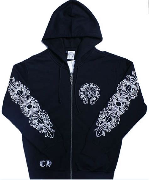 Chrome Hearts Zip Up Hoodie with great design... | Fashion, Chrome ...