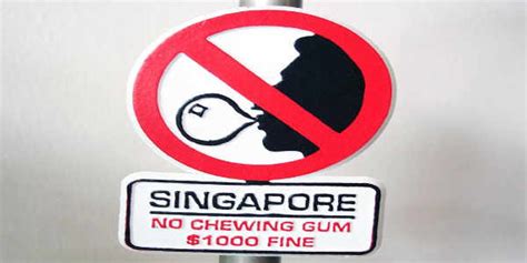 Singapore-chewing-gum - Flamingo Travels Blog