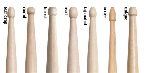 Drumstick Sizes (Chart Included) - Your Complete Beginners Guide ...