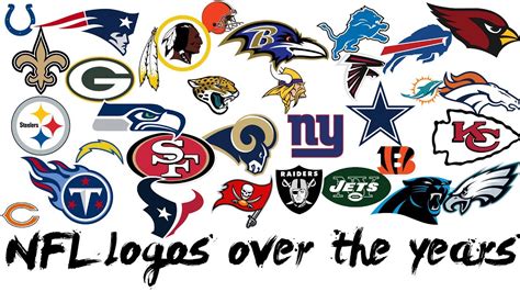 Old NFL Football Team Logos