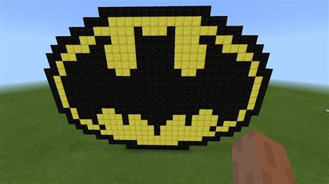 Minecraft Batman Symbol