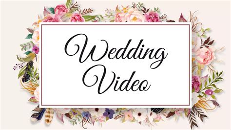 Wedding Slideshow Maker | Make a Wedding Slideshow Online