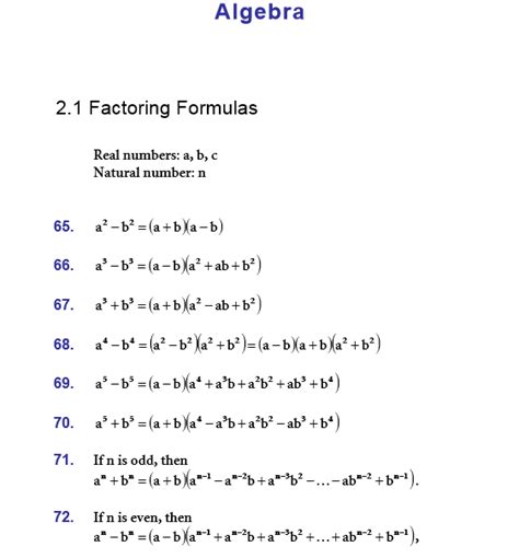 Amazing Algebra Formulas Pdf Writing And Balancing Chemical Equations ...