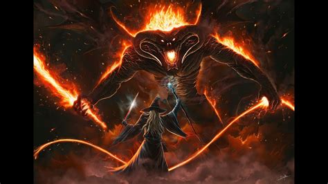 Gandalf vs Balrog - Image Abyss