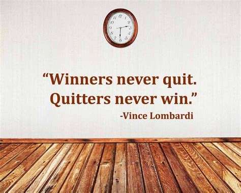 Winners Quotes Wall Decal Motivational Vinyl Art Stickers