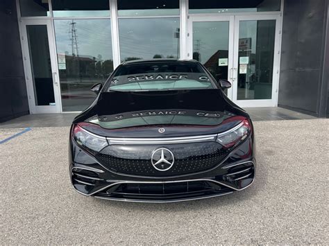 2022 Mercedes-benz Eqs 580, Black With 1495 Miles Available Now! - Used ...