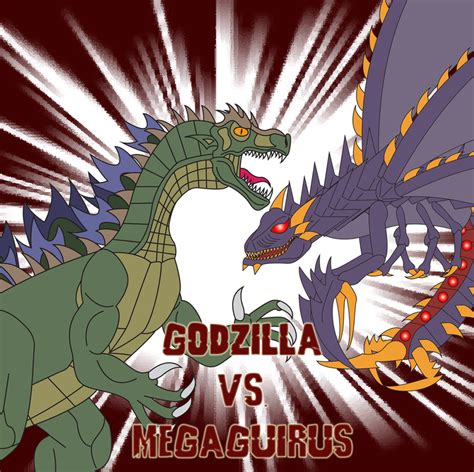 Godzilla vs. Megaguirus by Daizua123 on DeviantArt