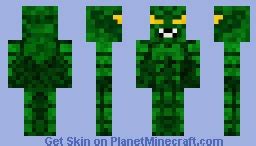 Green Goblin Minecraft Skin