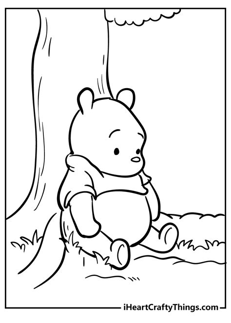 Baby Winnie The Pooh And Piglet Coloring Pages