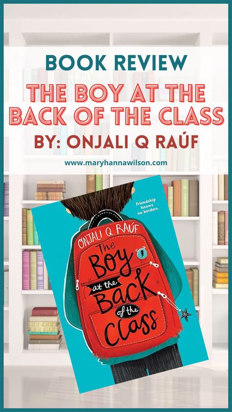 The Boy at the Back of the Class: Book Review and Guide